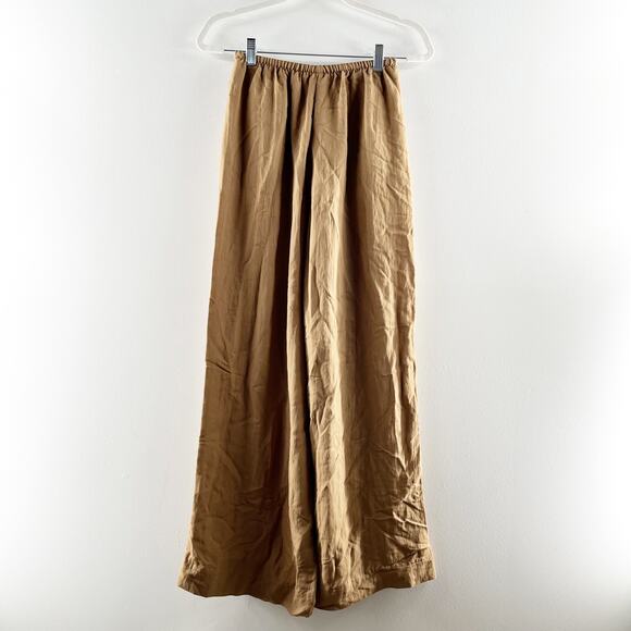 Z Supply Seashore Wide Leg Pants Matching Ashley Cami Tank Otter Brown XS / S - Picture 10 of 10
